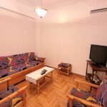 Furnished living room in renovated 1st floor apartment for sale in Kallithea, Athens