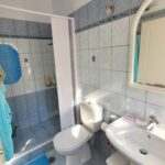 Ensuite bathroom of the renovated apartment