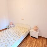 Bright bedroom with double bed in 1st floor Athens apartment for sale