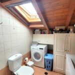 Renovated bathroom with modern fixtures in Corfu apartment