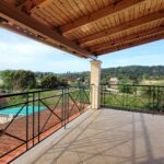 First-floor balcony views from house in Agios Ioannis near beaches and airport