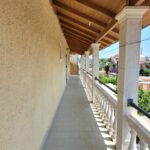 Balcony surrounding the Corfu property with outdoor potential for renovation or leisure