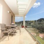 Balcony with views of the surrounding countryside