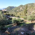 View from 1,100 sq.m. plot for sale in West Corfu near Agios Gordios beach