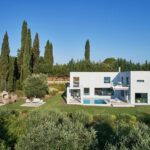 Luxury Corfu villa for sale with modern finishes and private outdoor spaces