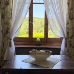 Countryside views from the first floor