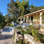 Facade of Building C with balconies overlooking the garden