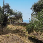 Partial sea view land in Gastouri Central Corfu