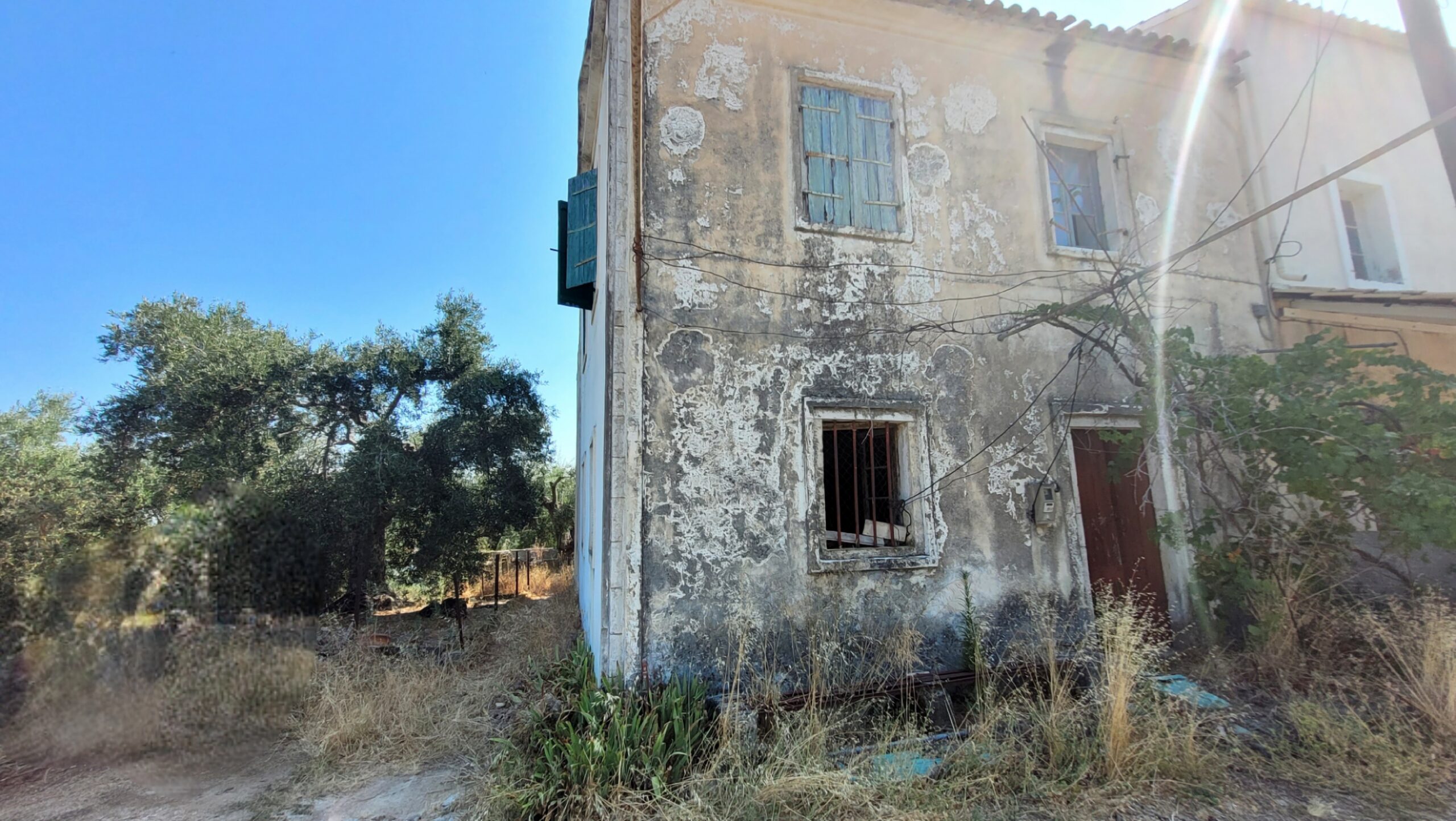 Traditional stone house for renovation in Agios Martinos, Corfu