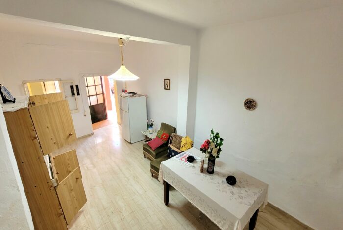 Potential kitchen and living space on ground level