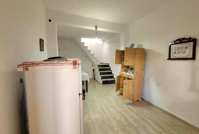 Open-plan ground floor space ready for conversion