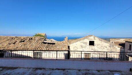 Sunny veranda ideal for outdoor relaxation with sea view