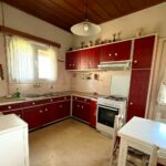 Kitchen with natural light in Corfu property for sale