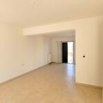 Bright open-plan living room and kitchen