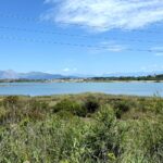 Lake views from the apartments in Perama