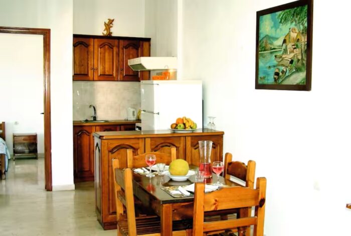 Comfortable Corfu studio accommodation near Canal d’Amour