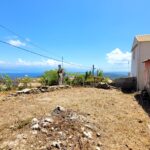 Chlomos Corfu property with panoramic sea views for restoration
