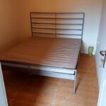 Bedroom on the first floor of the the two storey house in Giannades