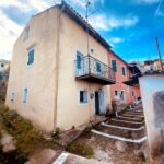 Front view of house for sale in Giannades, a traditional mountain village of Corfu