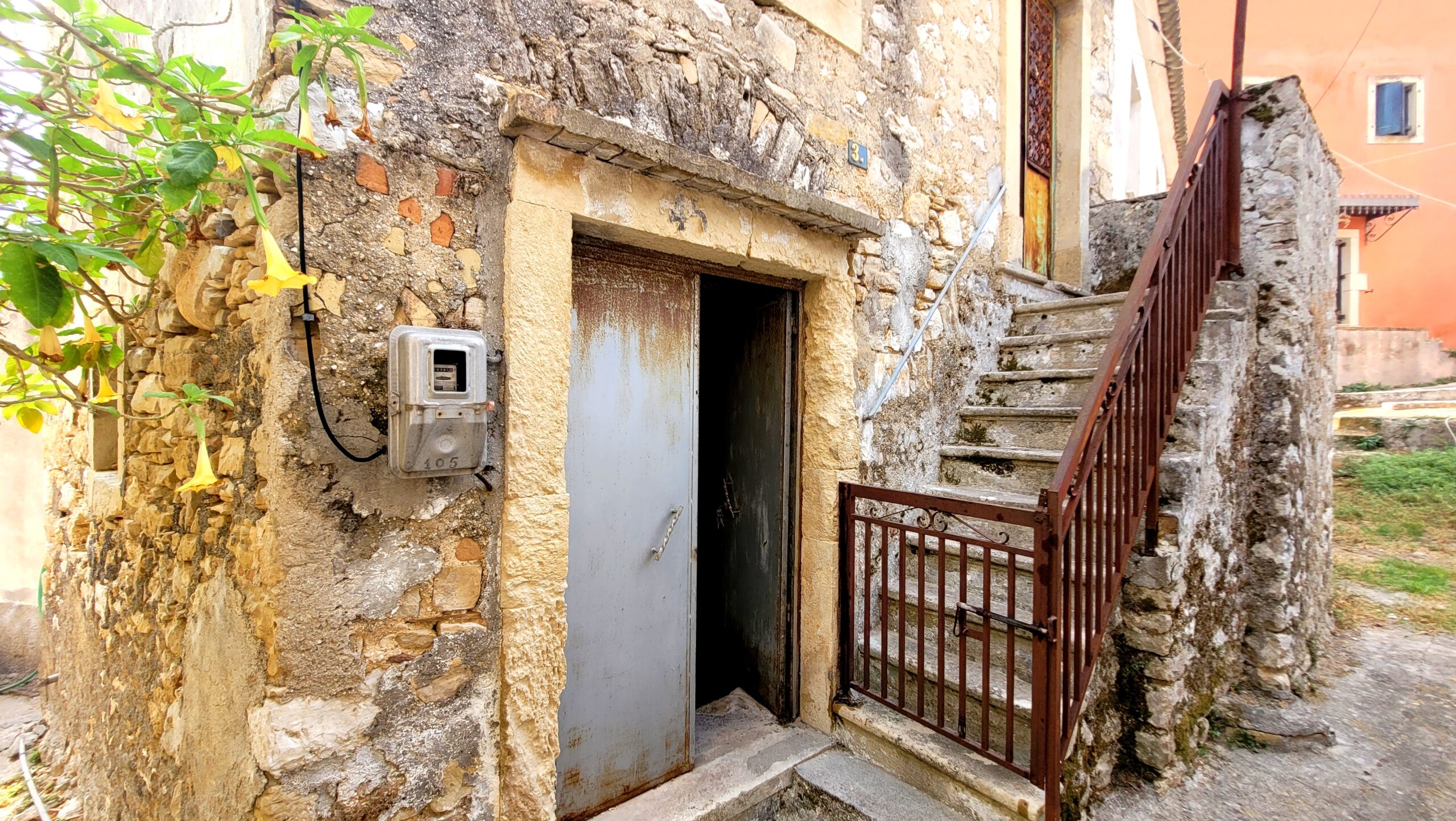 Traditional stone house for sale in Giannades Corfu