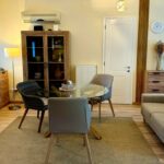 Open-plan living room with natural light