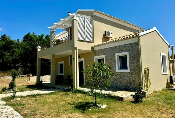 Two storey villa situated in Poulades, Central Corfu