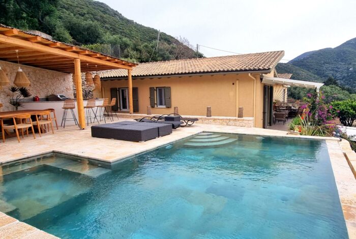 Luxury investment property with swimming pool in West Corfu