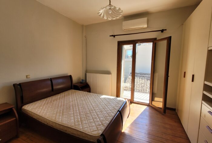 Bright and comfortable bedroom in 78 sq.m. Corfu Town apartment