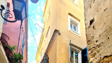 First floor apartment for sale in Corfu Town near Liston Square
