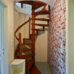 Modern apartment with wooden staircase Corfu Gouvia