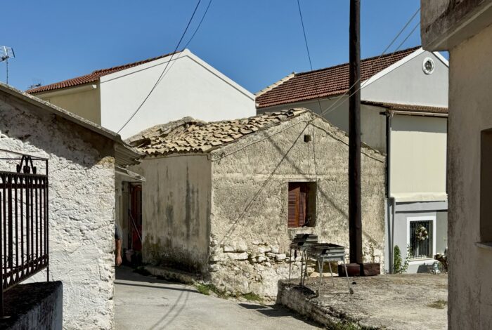 Renovation project house in north-west Corfu Aspiotades village