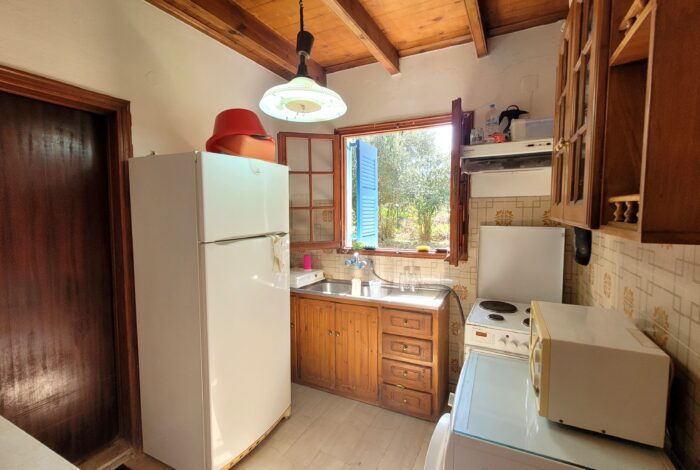 Traditional style kitchen in property near the beach Corfu