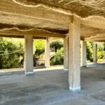 Unfinished apartment complex in Arkadades, North Corfu