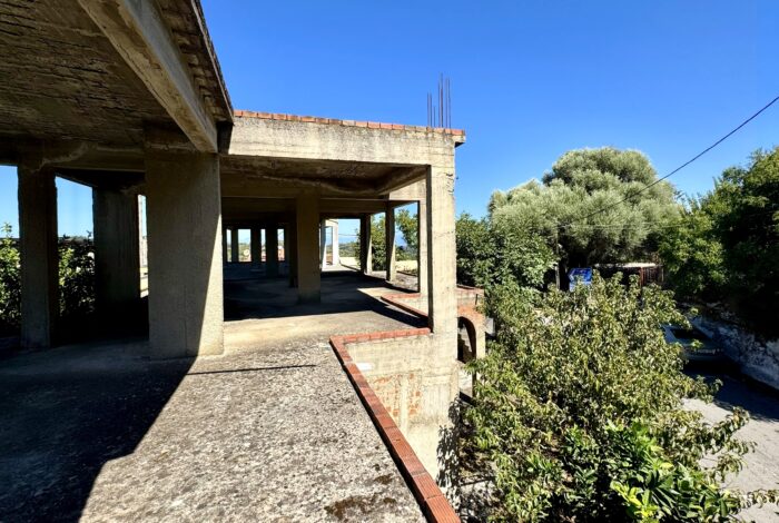 First floor of the apartment complex with countryside views