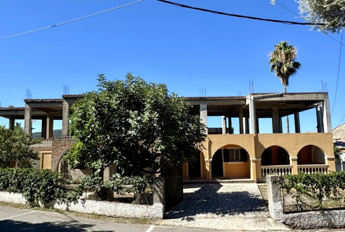 Arkadades corfu investment property exterior facade