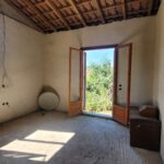 Spacious bedroom with natural light in rural setting
