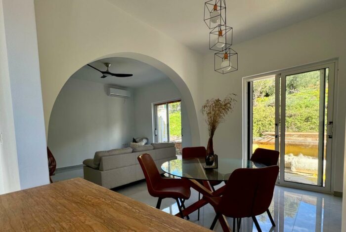 Modern furnished lounge for sale in Corfu North-West investment apartment