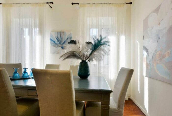 Fully renovated living room in Venetian-style building near Liston Square, Corfu