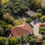 Peloponnese beachfront plot with sandy beach access and open horizon views