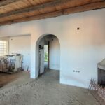 Open-plan space in incomplete Corfu residence