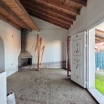 Unfinished interior of semi-detached house in Kastania Corfu
