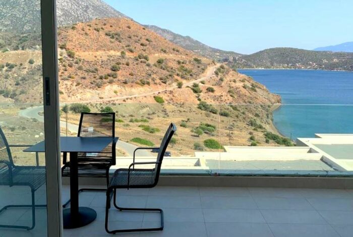 Outside sitting area for a morning coffee or evening drink