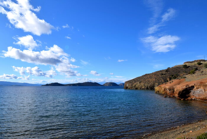 Quiet coastal bay with traditional Greek charm near the complex