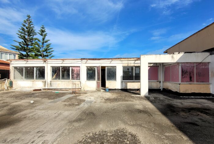 Commercial building for sale on Paleokastritsa National Road Corfu with roadside frontage