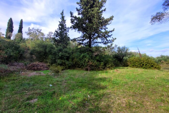 Large plot for sale in Kastellani Mesis Corfu with countryside views
