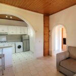 Spacious open plan kitchen and sitting area in village house Corfu