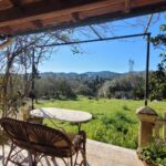 Countryside views from the terrace in Perivoli detached house