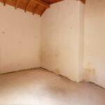 Main living area of unfinished house in Kastellanoi Gyrou, Corfu
