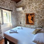 Spacious bedroom North Corfu property village house interior