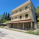 Apartment complex for renovation in Moraitika Corfu exterior view